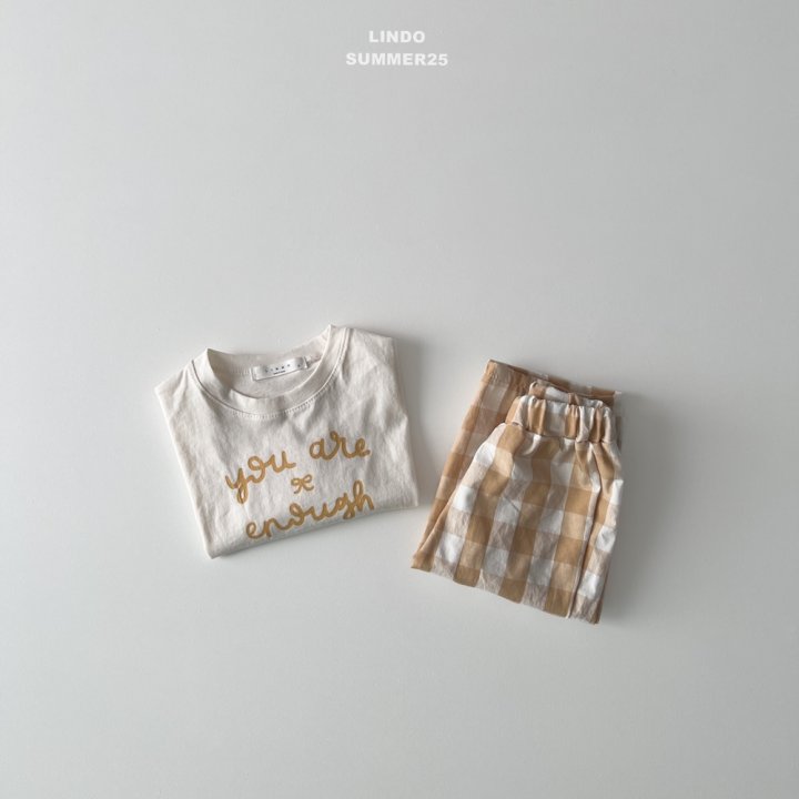 Lindo - Korean Baby Fashion - #babyootd - Enough Tee - 7