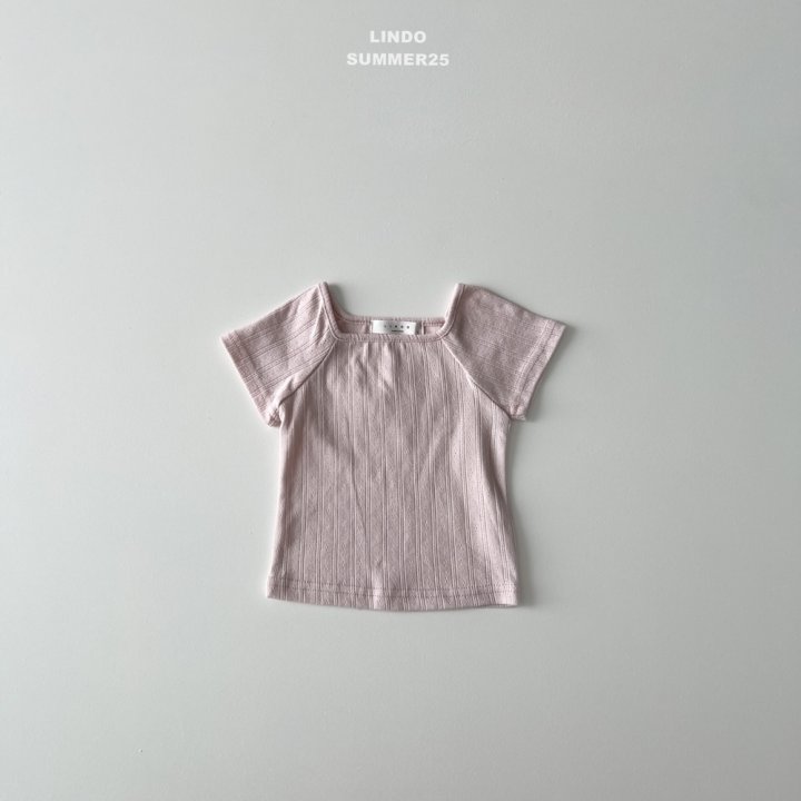 Lindo - Korean Baby Fashion - #babyootd - Square Binding Tee - 5