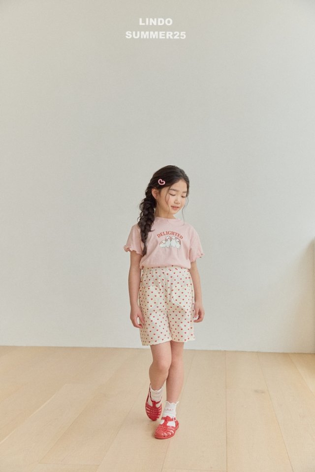 Lindo - Korean Baby Fashion - #babyootd - Heart Shorts (Heart) - 12