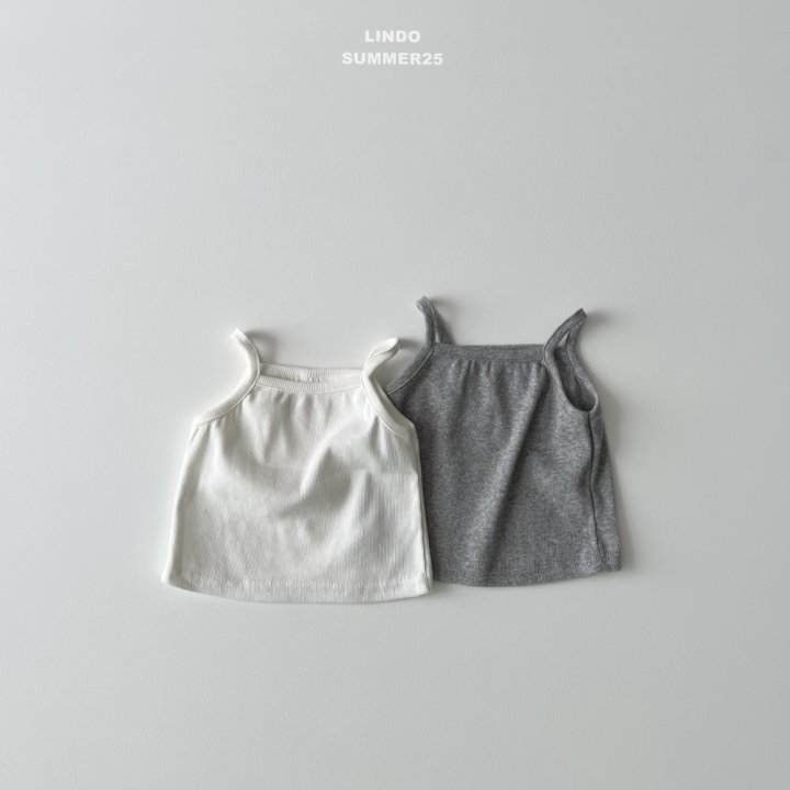 Lindo - Korean Baby Fashion - #babyoutfit - Mini Strap Sleeveless