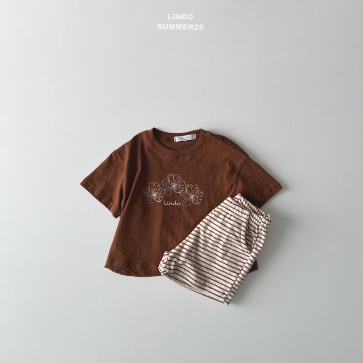 Lindo - Korean Baby Fashion - #babyoutfit - Daisy Short Sleeve Tee - 9