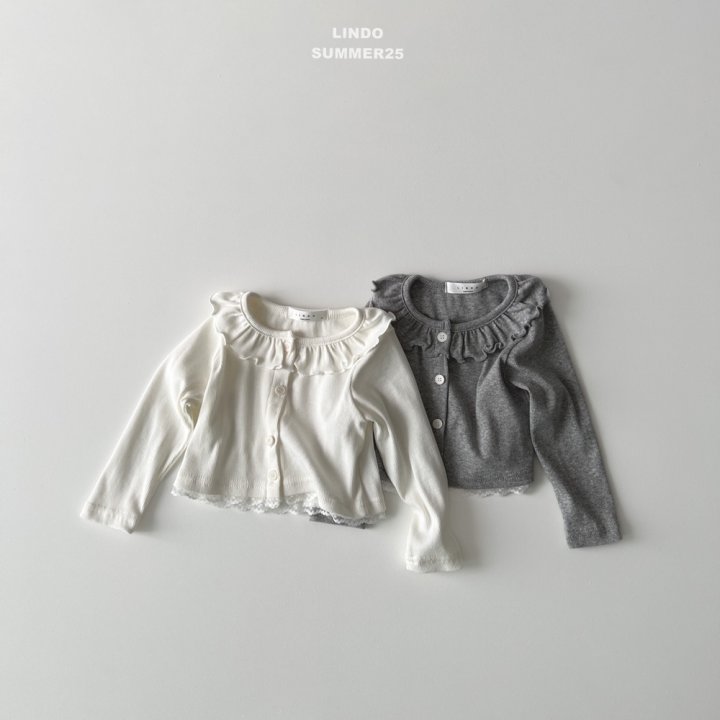 Lindo - Korean Baby Fashion - #babyoutfit - Flutter Cardigan