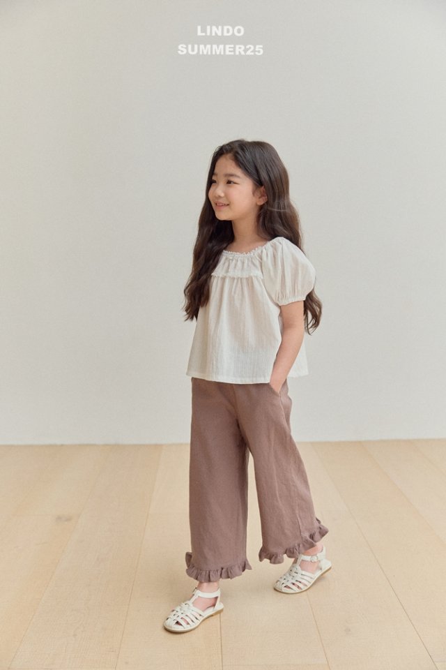 Lindo - Korean Baby Fashion - #babyoutfit - Frillin Pants - 11