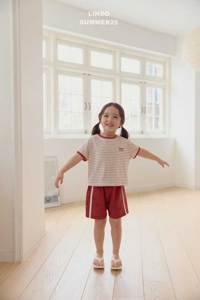 Lindo - Korean Baby Fashion - #babyoutfit - Tape Shorts - 8