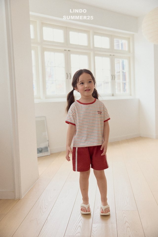 Lindo - Korean Baby Fashion - #babyoutfit - Tape Shorts - 9