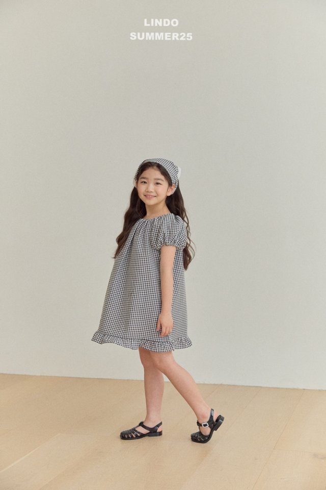 Lindo - Korean Baby Fashion - #babyoutfit - Chouchou Puff Dress - 9
