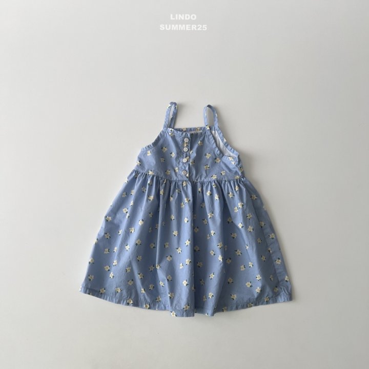 Lindo - Korean Baby Fashion - #babyoutfit - Mori Flower Dress - 5