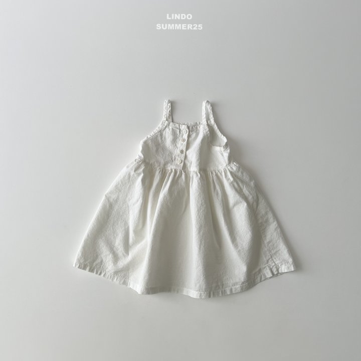 Lindo - Korean Baby Fashion - #babyootd - Mori Solid Dress - 4