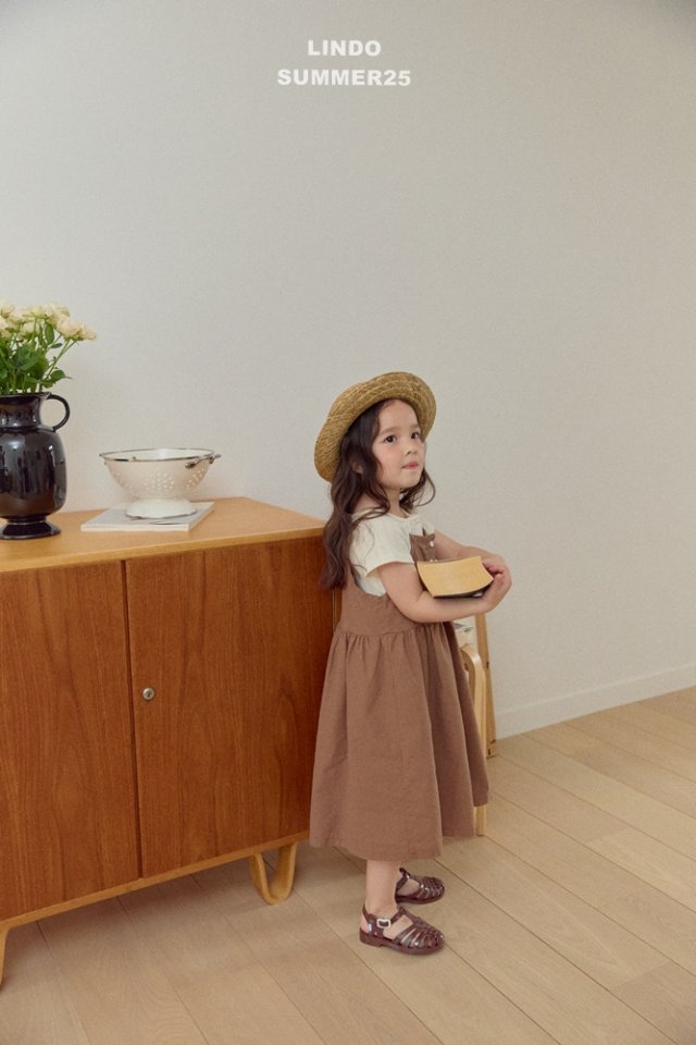 Lindo - Korean Baby Fashion - #babyoutfit - Mori Solid Dress - 5