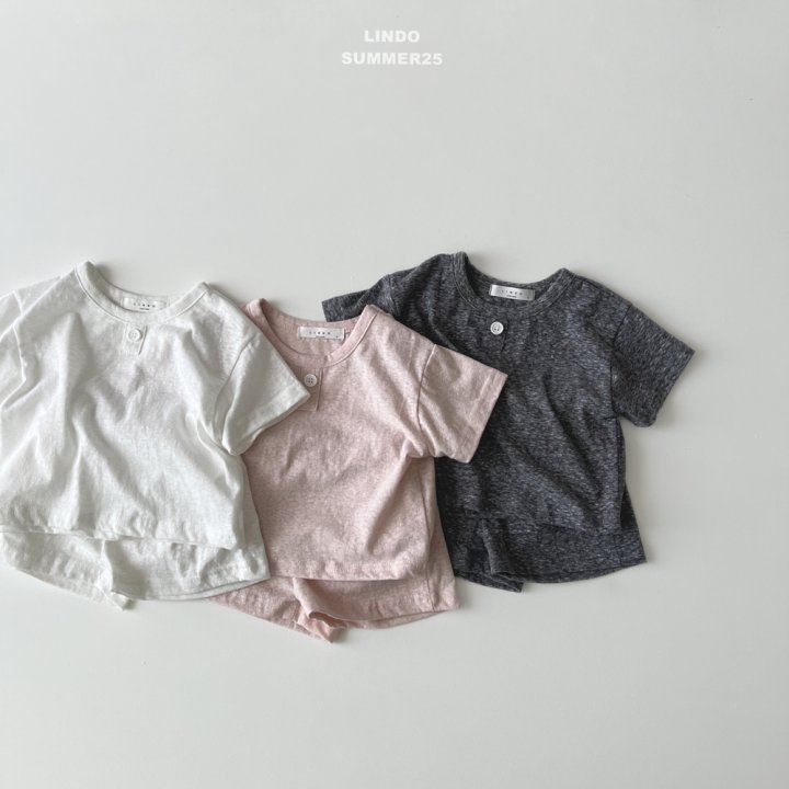 Lindo - Korean Baby Fashion - #babyoutfit - Button Pajama Set - 5
