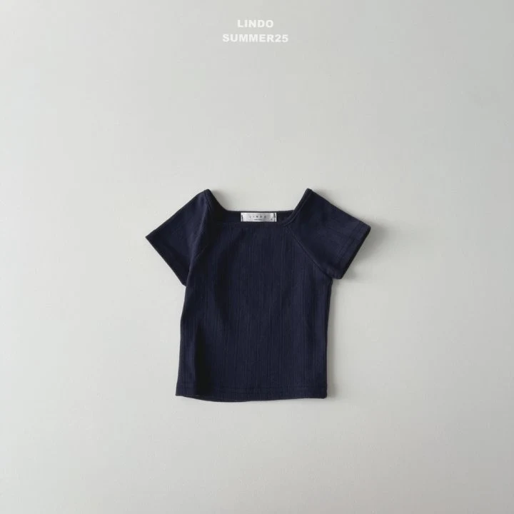 Lindo - Korean Baby Fashion - #babyoutfit - Square Binding Tee - 6