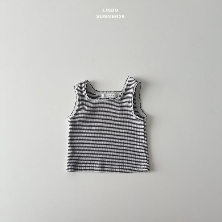 Lindo - Korean Baby Fashion - #babyoutfit - Mimi Sleeveless Tee - 3