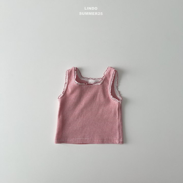 Lindo - Korean Baby Fashion - #babyoutfit - Mimi Sleeveless Tee - 4