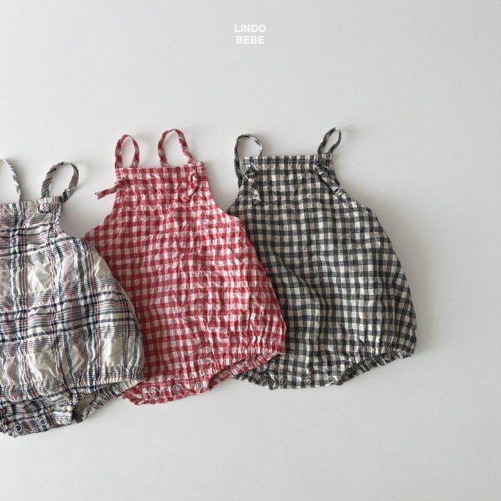 Lindo - Korean Baby Fashion - #babyoutfit - Bebe Crinkle Bodysuit - 2