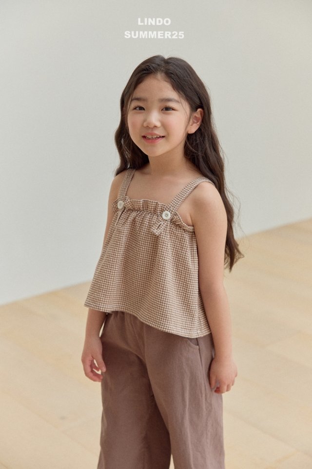 Lindo - Korean Baby Fashion - #babywear - Bonbon Check Blouse - 6