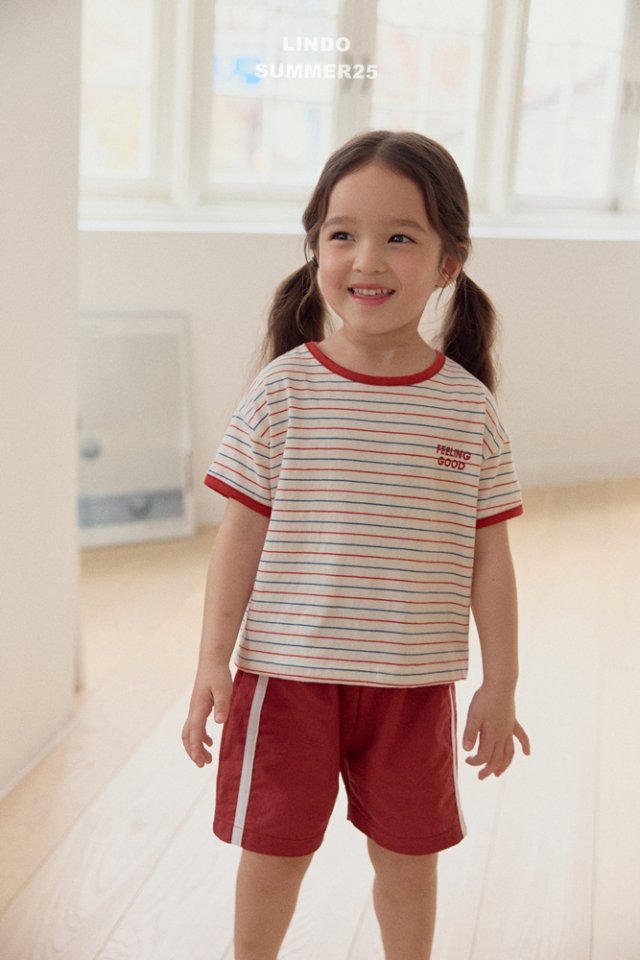 Lindo - Korean Baby Fashion - #babywear - Feeling Good Tee (Stripe) - 12