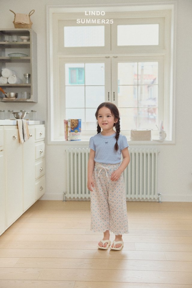 Lindo - Korean Baby Fashion - #babywear - Summer Flower Pants - 6