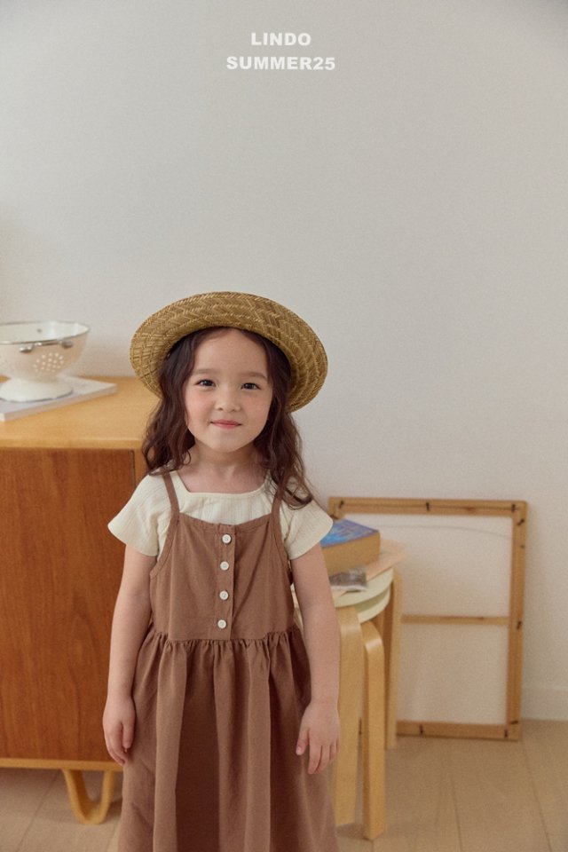 Lindo - Korean Baby Fashion - #babywear - Mori Solid Dress - 6
