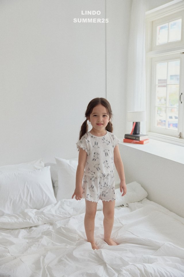 Lindo - Korean Baby Fashion - #babywear - Bunny Pajama Set - 9