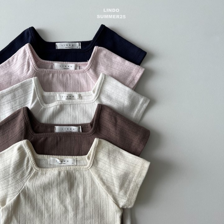 Lindo - Korean Baby Fashion - #babywear - Square Binding Tee - 8