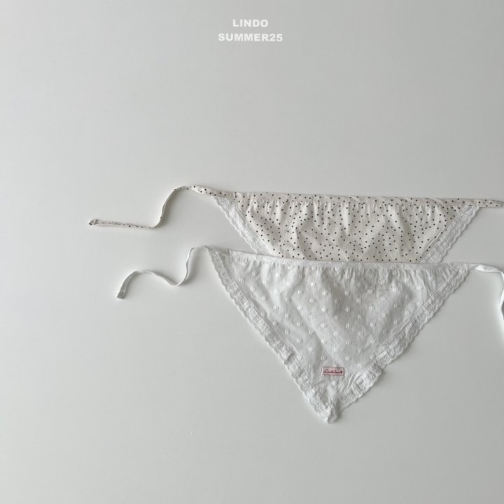 Lindo - Korean Baby Fashion - #babyoutfit - Lace Bandana - 4