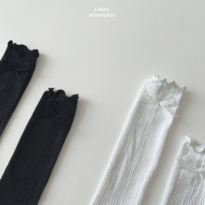 Lindo - Korean Baby Fashion - #babywear - Lace Ribbon Socks - 2