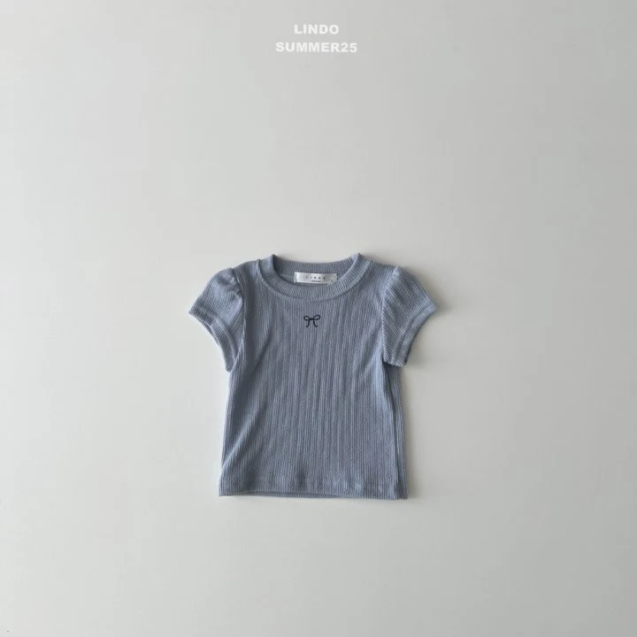 Lindo - Korean Baby Fashion - #onlinebabyboutique - Eyelet Ribbon Tee - 5