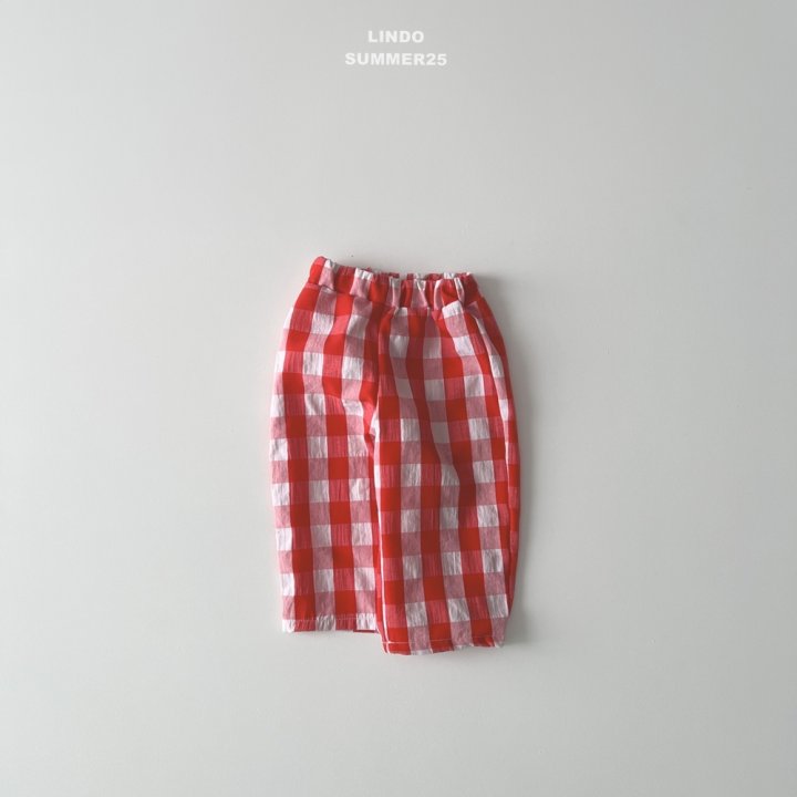 Lindo - Korean Baby Fashion - #babywear - Big Check Pants - 4