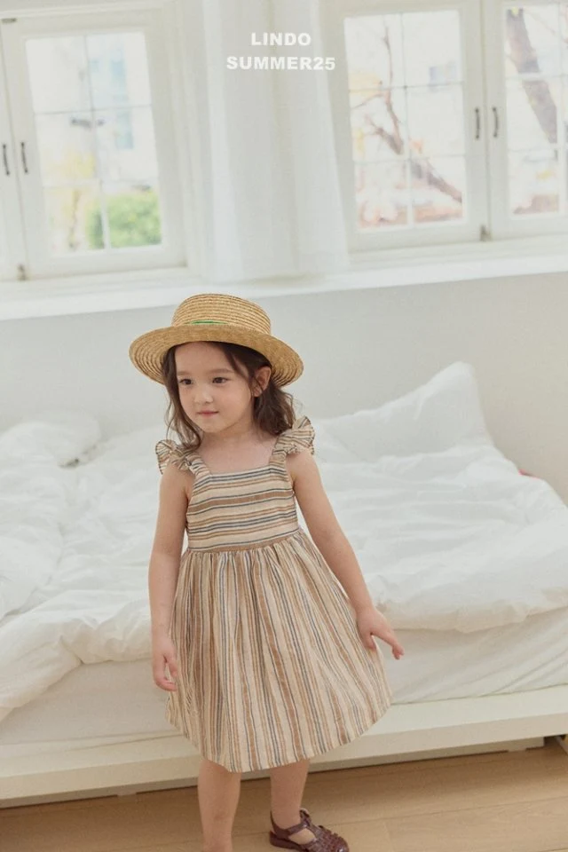 Lindo - Korean Baby Fashion - #onlinebabyboutique - Romi Frill Dress - 6