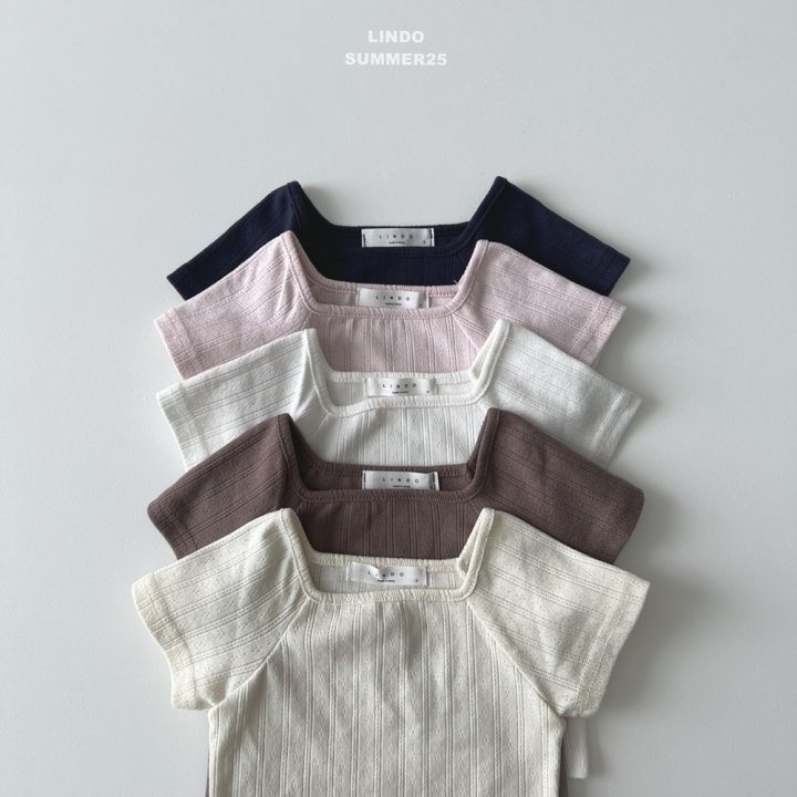 Lindo - Korean Baby Fashion - #onlinebabyboutique - Square Binding Tee - 9