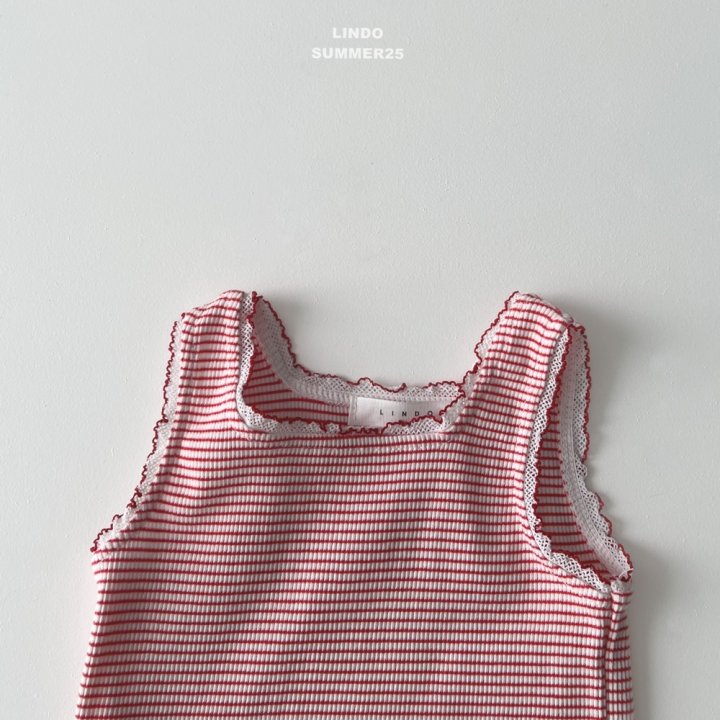 Lindo - Korean Baby Fashion - #onlinebabyboutique - Mimi Sleeveless Tee - 6
