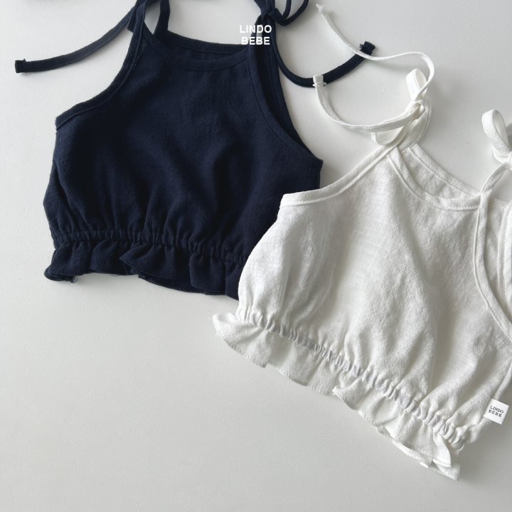 Lindo - Korean Baby Fashion - #onlinebabyboutique - Bebe Dodo Frill Sleeveless - 8