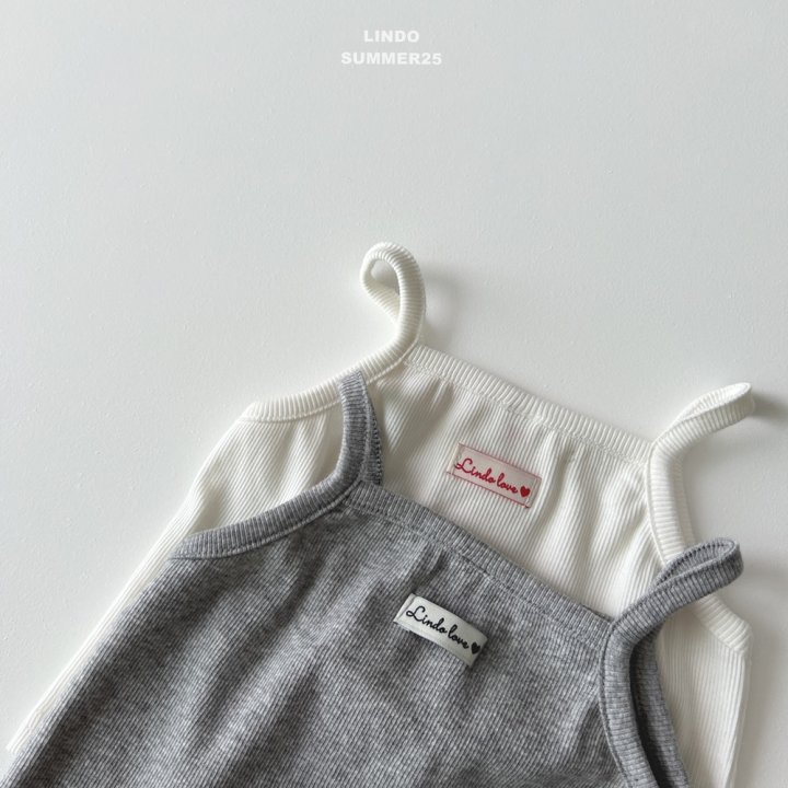 Lindo - Korean Baby Fashion - #onlinebabyshop - Mini Strap Sleeveless - 5