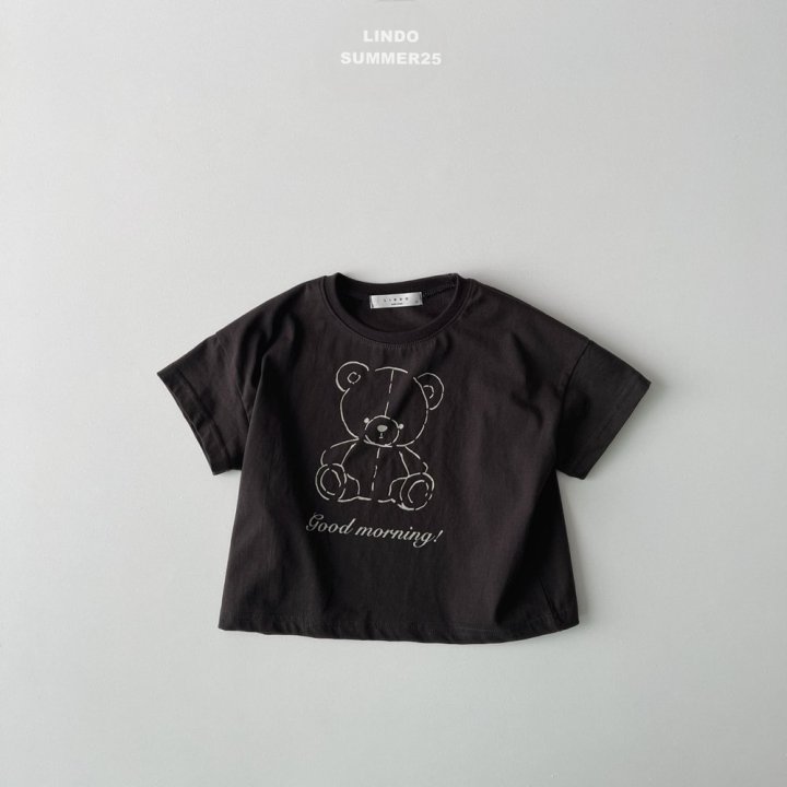 Lindo - Korean Baby Fashion - #onlinebabyboutique - Morning Bear Tee - 4