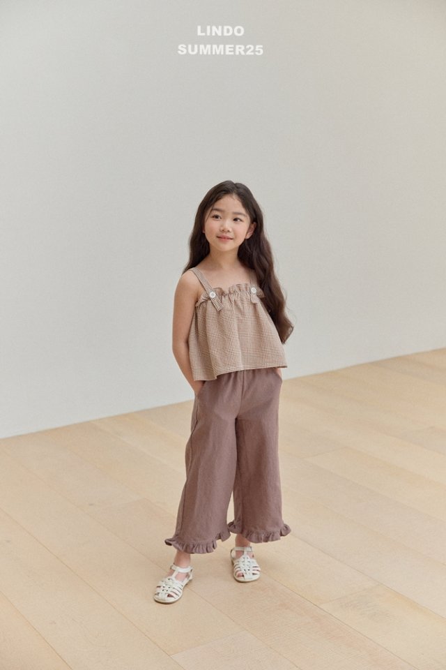 Lindo - Korean Baby Fashion - #onlinebabyshop - Bonbon Check Blouse - 8