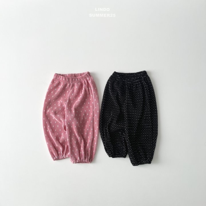 Lindo - Korean Baby Fashion - #onlinebabyshop - Pleated Dot Pants