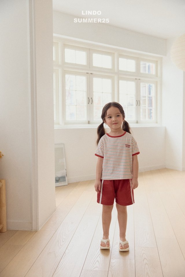 Lindo - Korean Baby Fashion - #onlinebabyshop - Tape Shorts - 12