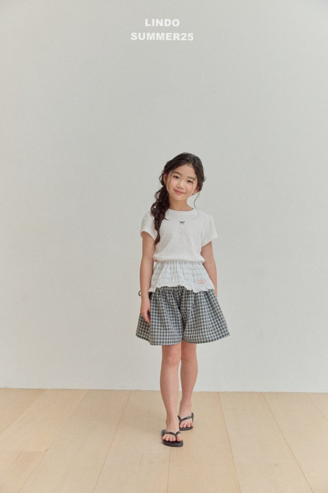 Lindo - Korean Baby Fashion - #onlinebabyshop - My Ribbon Skirt Pants - 3