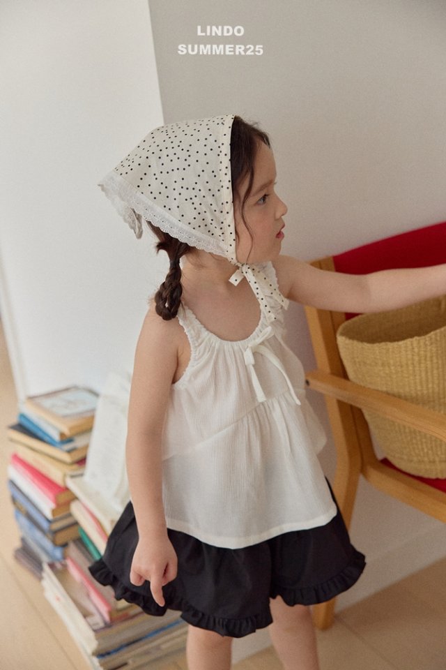 Lindo - Korean Baby Fashion - #onlinebabyshop - Lace Bandana - 6