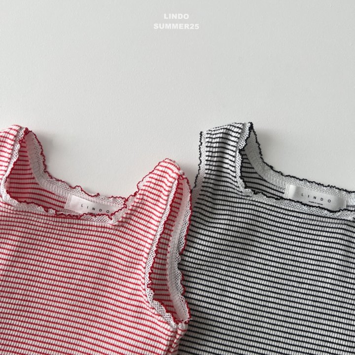 Lindo - Korean Baby Fashion - #onlinebabyshop - Mimi Sleeveless Tee - 7