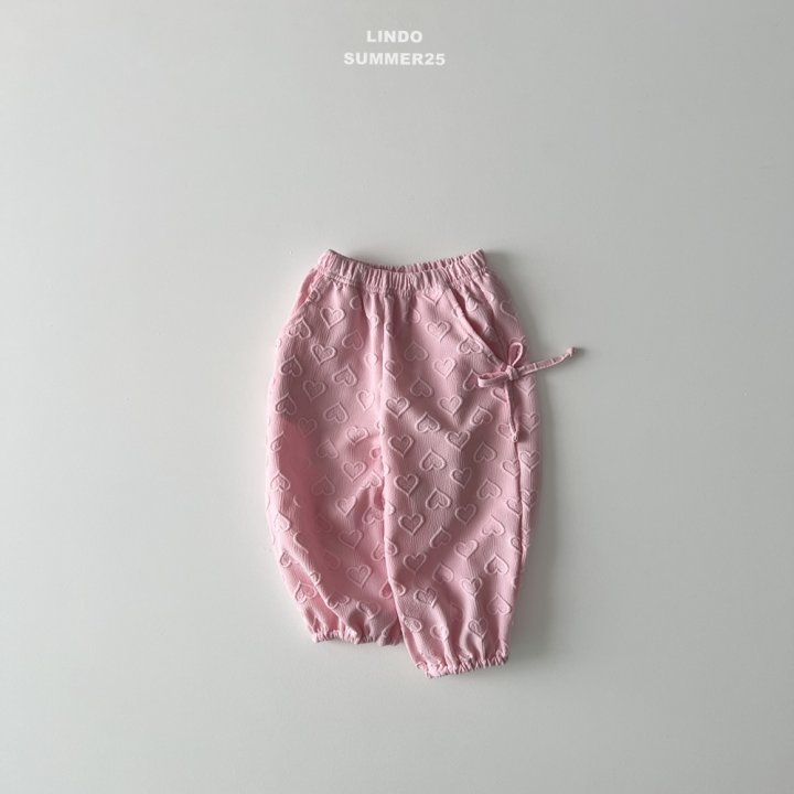 Lindo - Korean Baby Fashion - #smilingbaby - Melo Heart Jogger Pants - 5