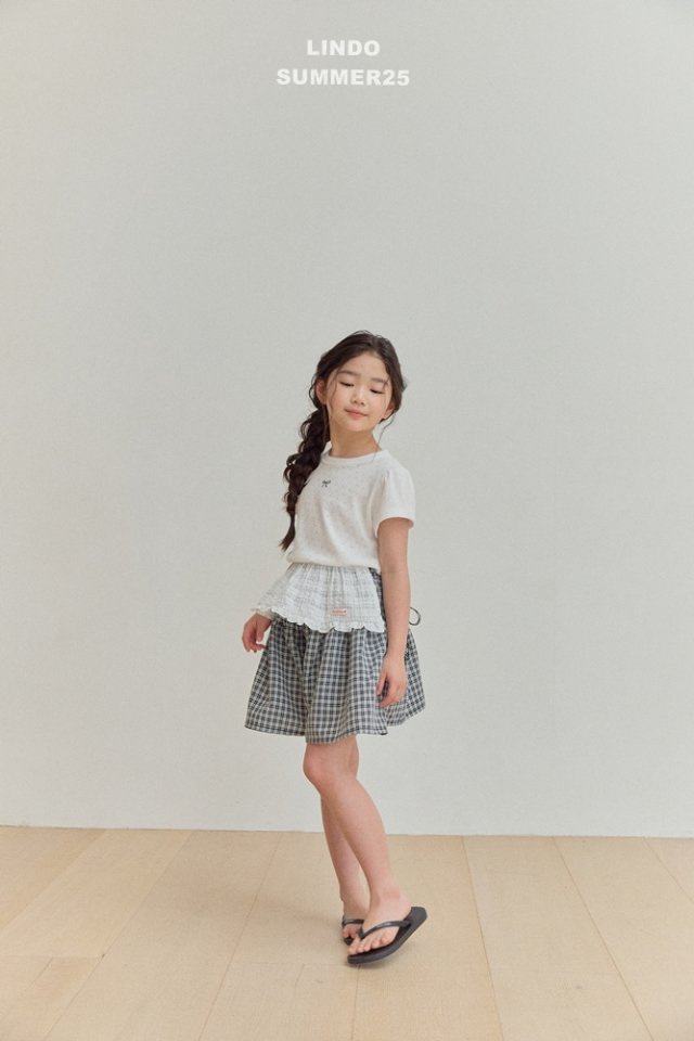 Lindo - Korean Baby Fashion - #onlinebabyshop - My Ribbon Skirt Pants - 4