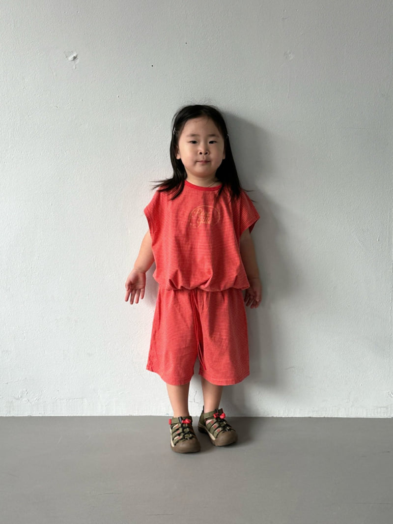 Little Normal - Korean Children Fashion - #childofig - Rene Stripe Set - 3