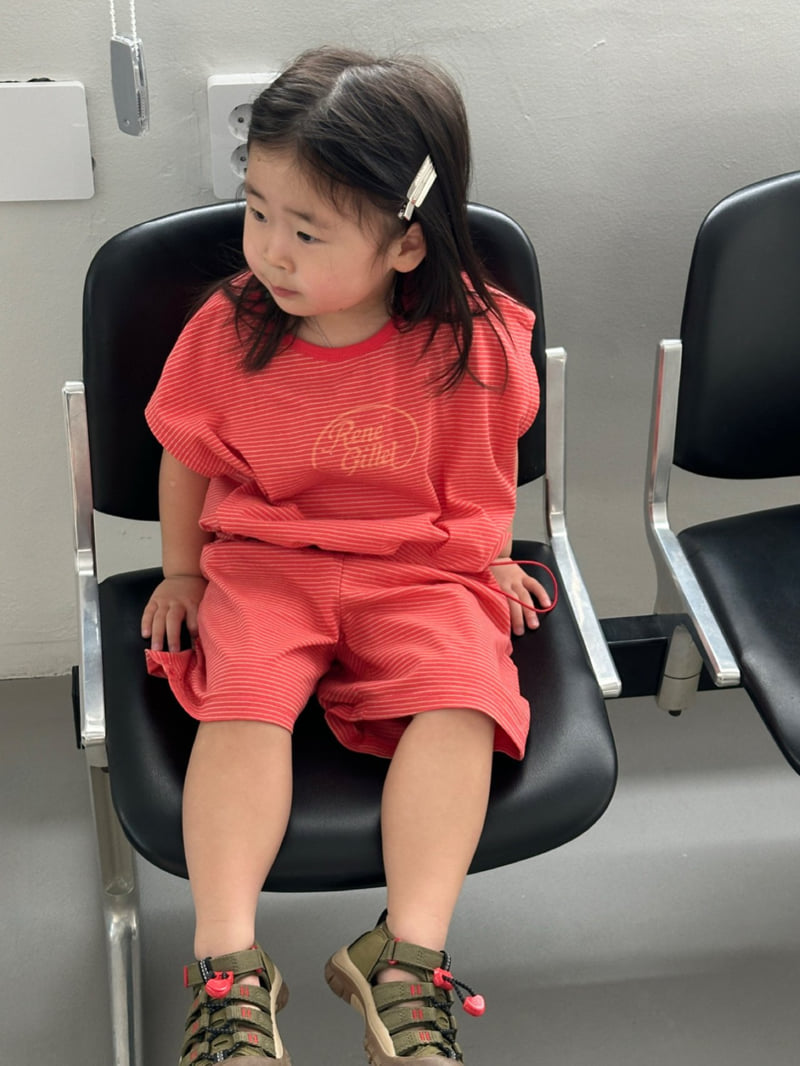 Little Normal - Korean Children Fashion - #childofig - Rene Stripe Set - 4