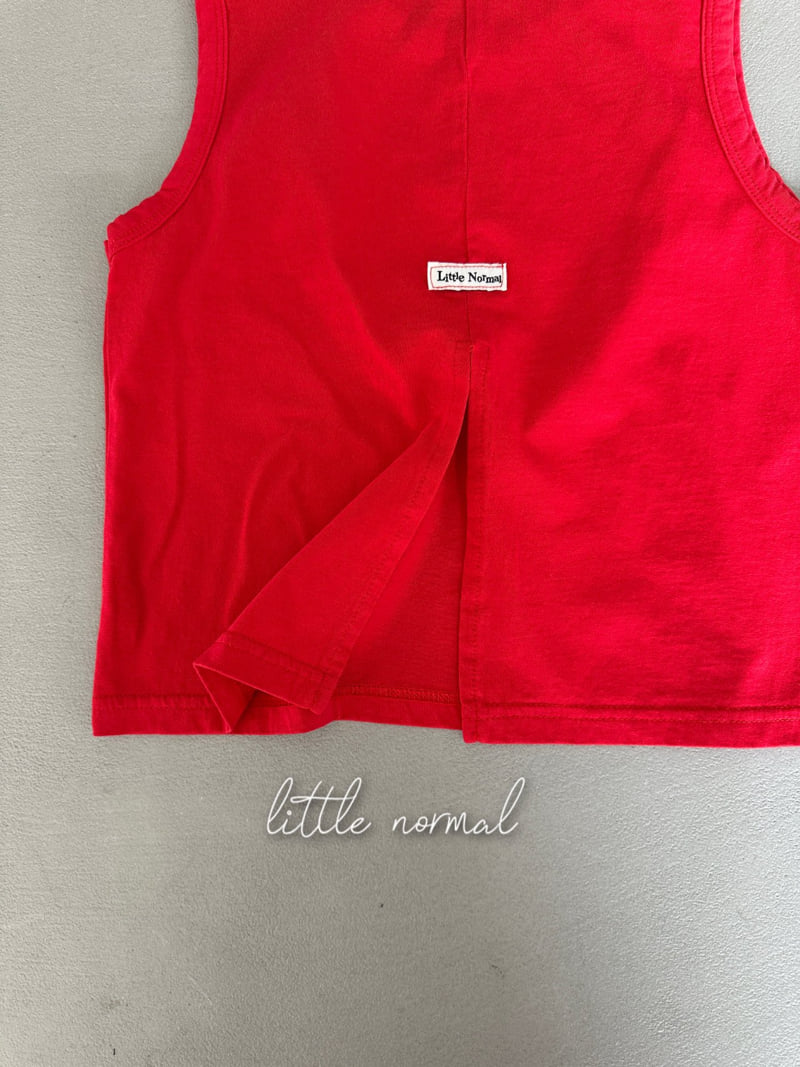 Little Normal - Korean Children Fashion - #designkidswear - Back Slit Sleeveless - 10