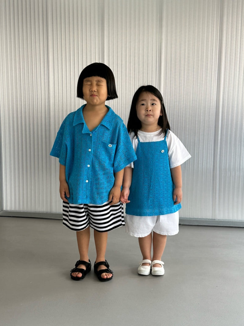 Little Normal - Korean Children Fashion - #designkidswear - Crochet Shirt - 11