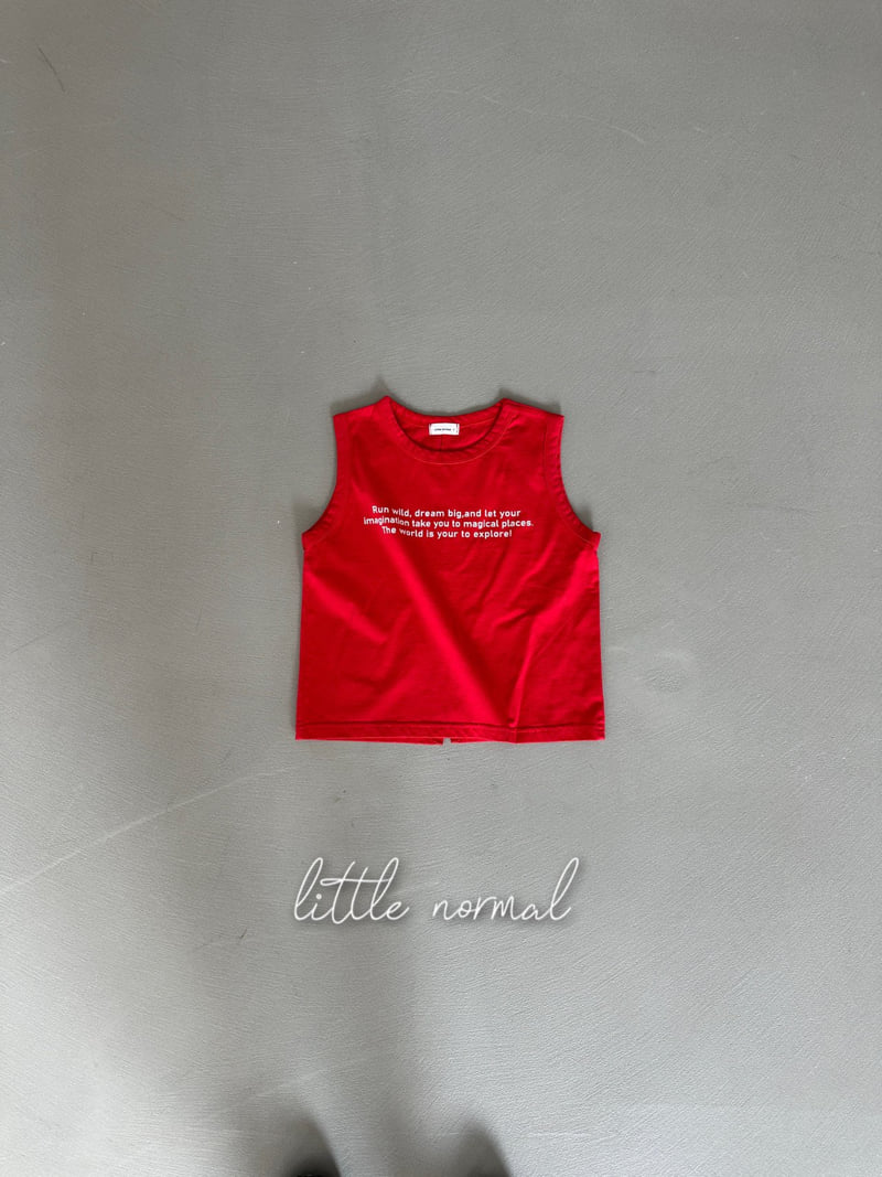 Little Normal - Korean Children Fashion - #discoveringself - Back Slit Sleeveless - 11