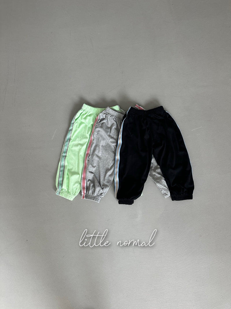 Little Normal - Korean Children Fashion - #kidsshorts - Follow Line Pants