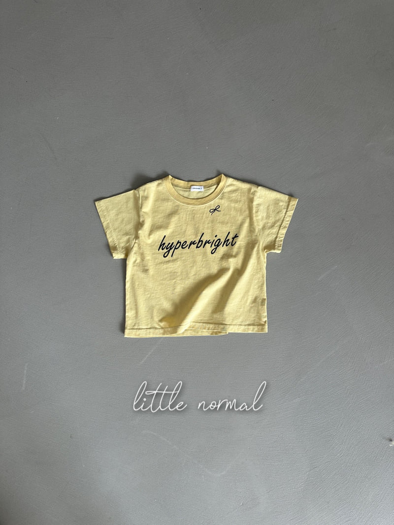 Little Normal - Korean Children Fashion - #kidsshorts - Ribbon Tee - 8