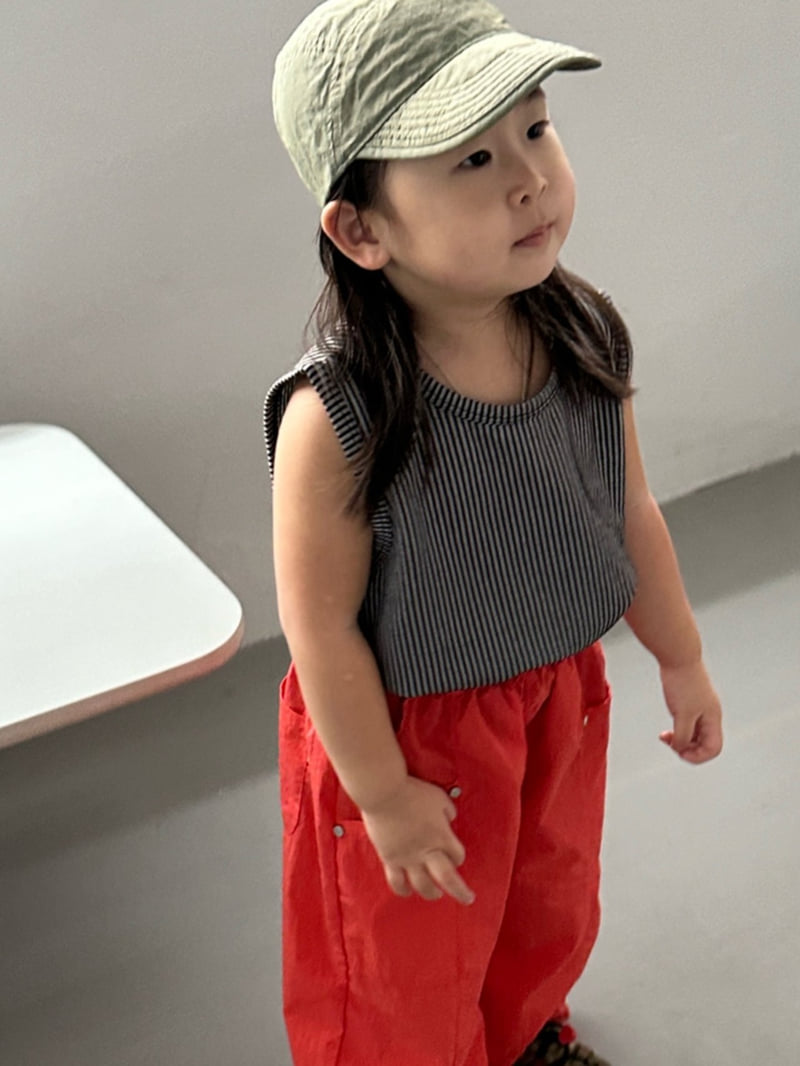 Little Normal - Korean Children Fashion - #kidsshorts - Martin Sleeveless - 6